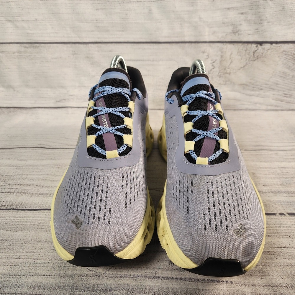 On Running Cloudmonster Women's Size 8 Lavender Gray Running Shoes Sneakers - Picture 3 of 12